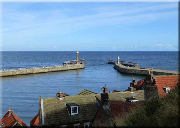 Whitby Piers
